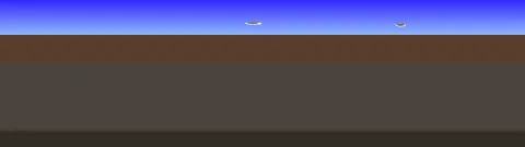 Map of Skyblock world, seed 1991020782